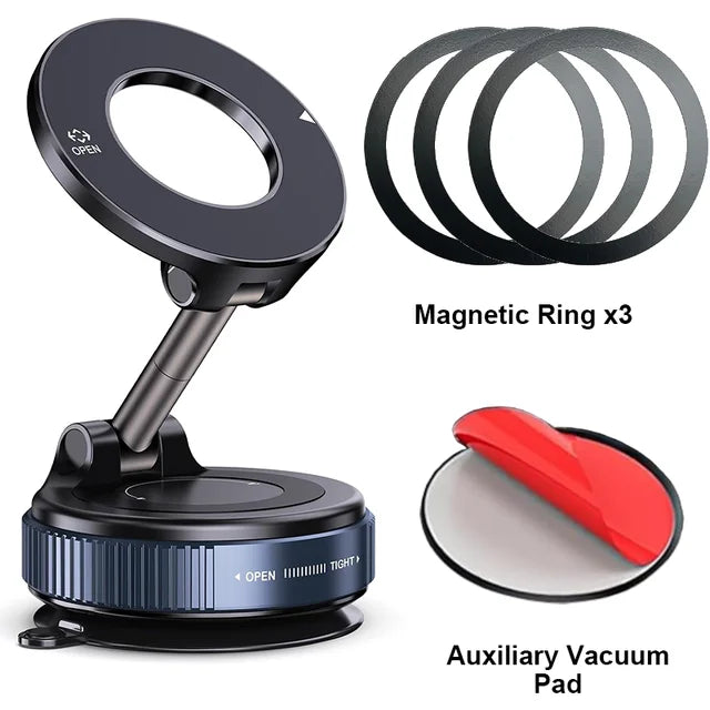 360° Foldable Car Mount with MagSafe Support