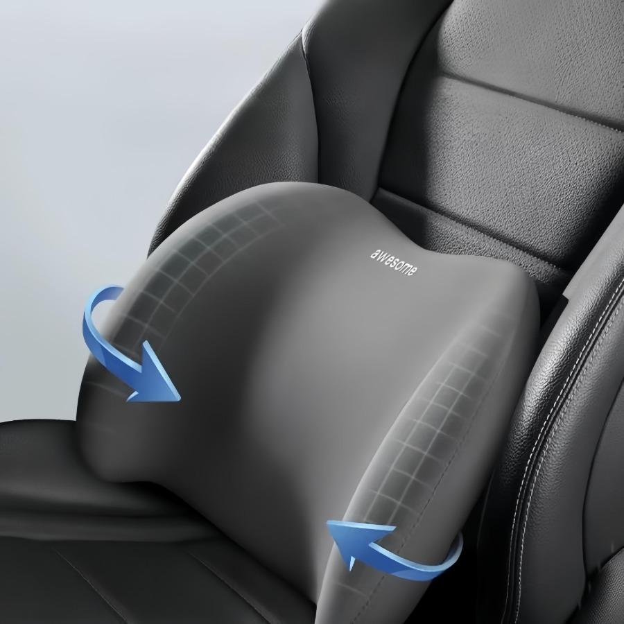 Ergonomic memory foam car seat