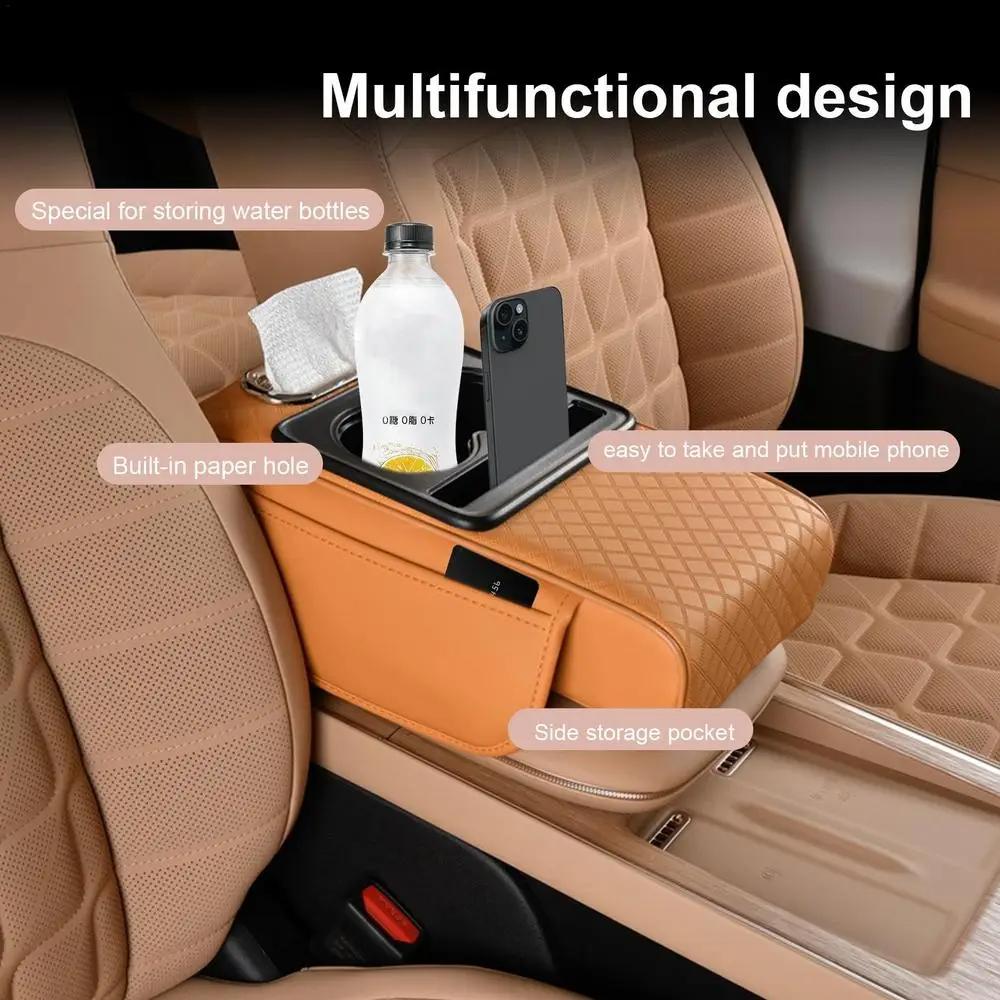 Multifunctional Car Armrest Heightening Pad