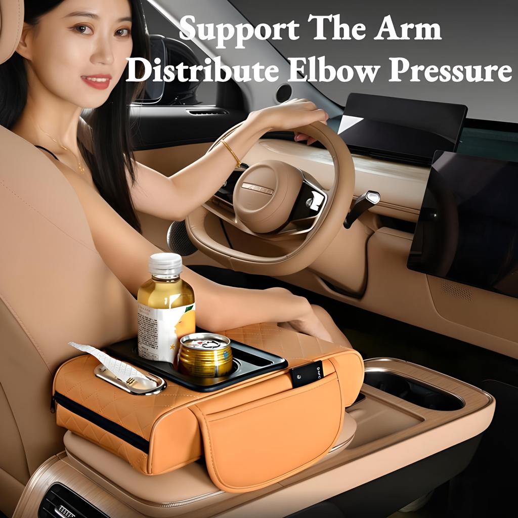 Multifunctional Car Armrest Heightening Pad