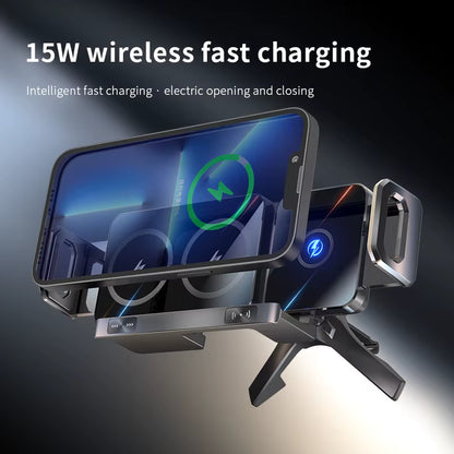 Car Charger Mount Wireless Fast