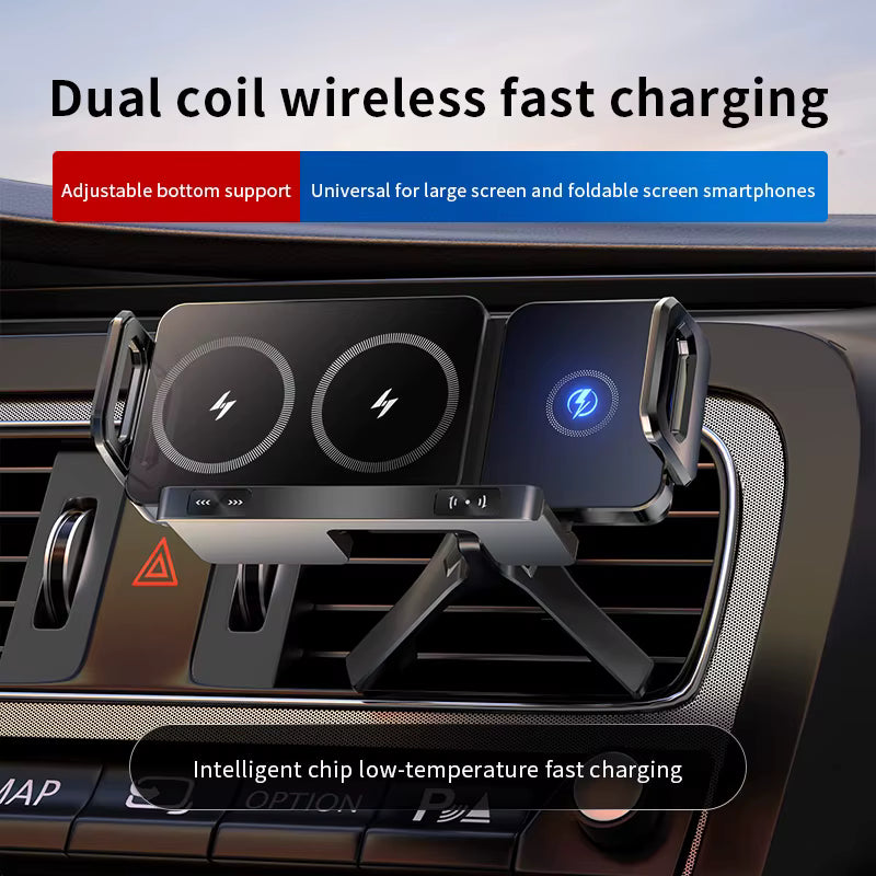 Car Charger Mount Wireless Fast